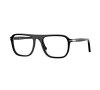 Persol PO3359V JACQUES 95 Unisex Optical frames Acetate Black Squared Normal