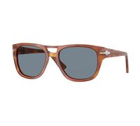 Persol PO3366S 96/56 Unisex Sunglasses Acetate Brown Blue Squared Normal