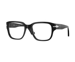 Persol PO3374V 95 Unisex Optical frames Acetate Black Squared Normal