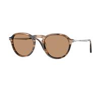 Persol PO3383S 123653 Unisex Sunglasses Acetate Brown Brown Pantos Normal