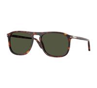 Persol PO3392S 24/31 Unisex Sunglasses Acetate Turtle Green Squared Normal