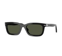 Persol PO3396S 95/31 Unisex Sunglasses Acetate Black Green Squared Normal