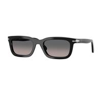 Persol PO3396S 95/M3 Unisex Sunglasses Acetate Black Grey Squared Polarized Nuanced