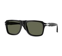 Persol PO8002S 95/58 Man Sunglasses Acetate Black Green Squared Polarized