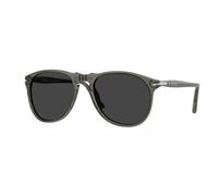 Persol PO9649S 110348 Man Sunglasses Acetate Grey Grey Pilot Polarized