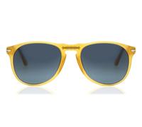 Persol PO9649S Polarized 204/S3 Men's Sunglasses Brown Size 55