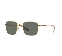 Persol Polarized Green Navigator Men's Sunglasses PO2487S 110958 55