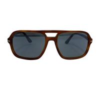 Persol Preloved Po3328S Aviator Sunglasses In Brown Acetate In Light Brown Light Brown