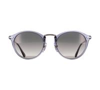 Persol PO3166S 123932 Man Sunglasses Acetate Blue Grey Pantos Normal Shaded