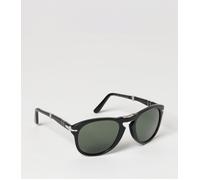 PERSOL Steve McQueen Aviator Sunglasses in Acetate with Dark Lenses - Size: 54 - male