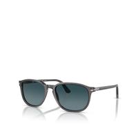 Persol PO3019S 1196S3 Man Sunglasses Acetate Grey Blue Squared Polarized