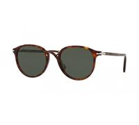 Persol Man Persol PO3210S 24/31 Sunglasses Acetate Turtle Green Round Normal