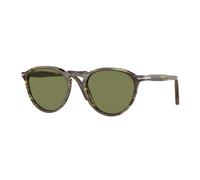 Persol Unisex Persol PO3286S 11564E Sunglasses Plastic Brown/Green Green Pantos Normal