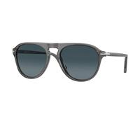 Persol Unisex Persol PO3302S 1196S3 Sunglasses Acetate Grey Blue Pilot Polarized