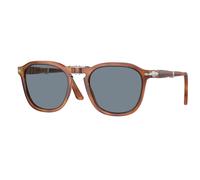 Persol Unisex PO3345S 96/56 Sunglasses Acetate Brown Blue Squared Normal Anti -reflex