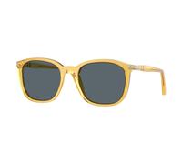 Persol Unisex Persol PO3355S 204/R5 Sunglasses Acetate Yellow Blue Pillow Normal