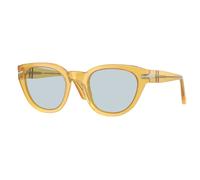Persol Unisex Persol PO3379S 204/56 Sunglasses Acetate Yellow Blue Butterfly Normal