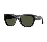 Persol Unisex PO0064S 95/31 Sunglasses Acetate Black Green Pillow Normal