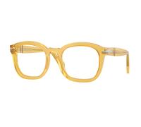 Persol Unisex PO0082V 204 Optical frames Acetate Yellow Transparent Pillow Normal