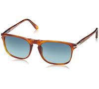 Persol Unisex PO3059S Land of Siena/Polarized Gradient Blue Sunglasses