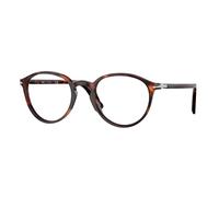 Persol Unisex PO3218V 24 Optical frames Acetate Turtle Transparent Pantos Normal