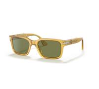 Persol Unisex PO3272S 204/4E Sunglasses Acetate Yellow Green Squared Normal