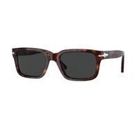 Persol Unisex PO3272S 24/48 Sunglasses Acetate Turtle Grey Squared Polarized