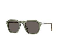 Persol Unisex PO3292S 1226B1 Sunglasses Acetate Green Grey Squared Normal
