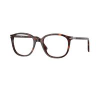 Persol Unisex PO3317V 24 Optical frames Acetate Turtle Transparent Pillow Normal