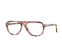 Persol Unisex PO3368V 1220 Optical frames Acetate Multi-color Transparent Pilot Normal