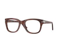 Persol Unisex PO3372V 1223 Optical frames Acetate Bordeaux Transparent Squared Normal