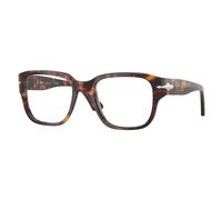 Persol Unisex PO3374V 24 Optical frames Acetate Turtle Transparent Squared Normal