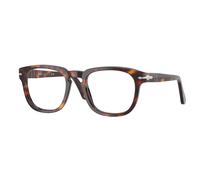 Persol Unisex PO3376V 24 Optical frames Acetate Turtle Transparent Squared Normal