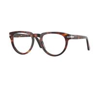 Persol Unisex PO3377V 24 Optical frames Acetate Turtle Transparent Pantos Normal