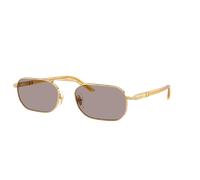Persol Unisex Sunglass PO1020S - Frame color: Gold, Lens color: Violet