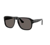 Persol Unisex Sunglass PO3310S - Black Arrow - Frame color: Black, Lens color: Dark Grey