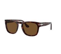 Persol Unisex Sunglass PO3333S - Elio - Frame color: Havana, Lens color: Polarized Brown