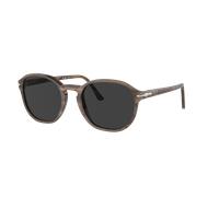 Persol Unisex PO3343S 120848 Sunglasses Acetate Turtle Grey Pillow Polarized Anti-glare