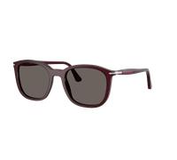 Persol Unisex Sunglass PO3355S - Frame color: Milky Plum, Lens color: Dark Grey