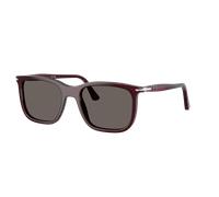 Persol Unisex Sunglass PO3357S - Renzo - Frame color: Milky Plum, Lens color: Dark Grey
