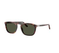 Persol Unisex Sunglass PO3391S - Gae - Frame color: Havana, Lens color: Green