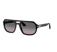 Persol Unisex Sunglass PO3393S - Guido - Frame color: Black, Lens color: Gradient Grey Polarized