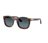Persol Unisex Sunglass PO3395S - Frame color: Havana, Lens color: Light Blue Gradient Dark Blue