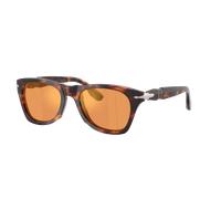 Persol Unisex Sunglass PO8001S - Frame color: Havana, Lens color: Orange