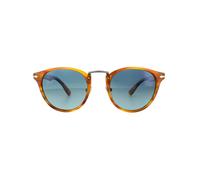 Persol PO3108S 960/S3 Man Sunglasses Acetate Turtle Blue Pantos Polarized