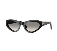 Persol Woman PO0052S 95/32 Sunglasses Acetate Black Grey Butterfly Normal Shaded