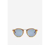Persol Womens Brown Po3166s Havana Phantos Round-frame Tortoiseshell Sunglasses