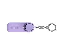 Person Defense Alarm With 130dB Loud LED Flashing Light ABS Security Device Safe Alert Device Small For All Ages Small Security Alarm With Metal Clip
