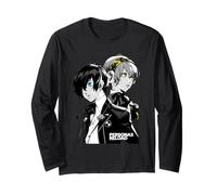 Persona 3 Reload Protagonist and Aigis Portrait Video Game Long Sleeve T-Shirt