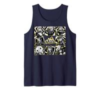 Persona 4 Golden Character Panels Grid Tank Top